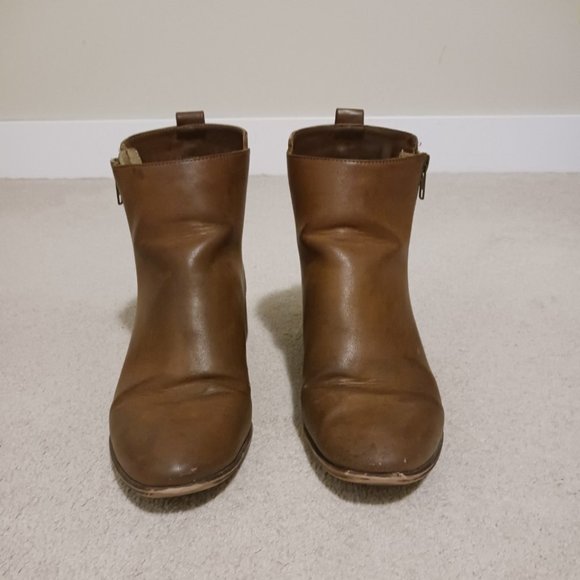 SOUL Naturalizer Women's Richy-Zip Ankle Boot, Banana Bread Brown - Picture 9 of 16